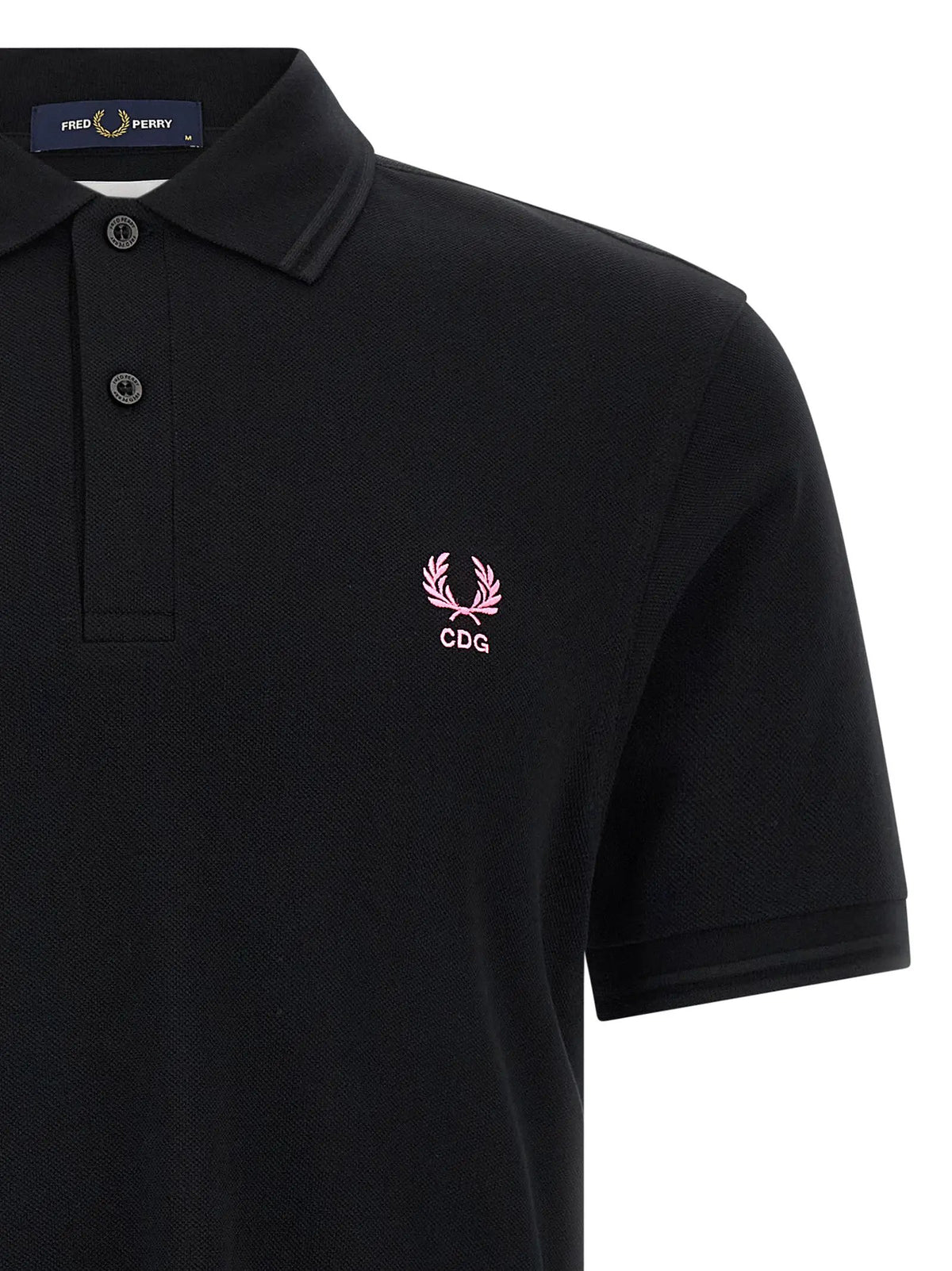 Comme Des Garçons Multicolor Cotton Polo Shirt