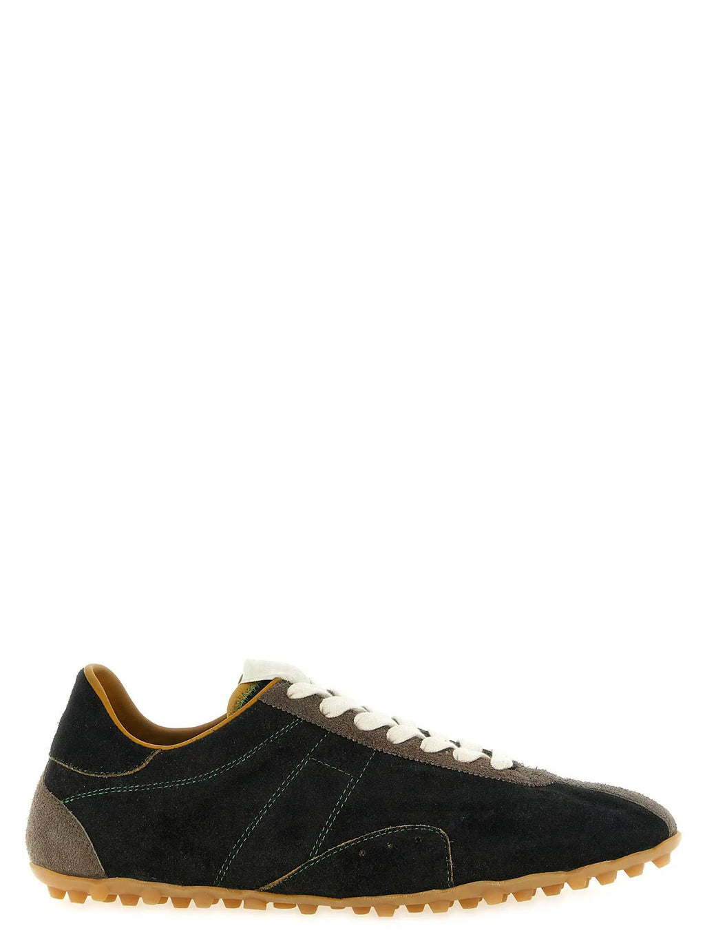 Baskets athlétiques Maison Margiela multicolores en cuir de veau