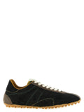 Baskets athlétiques Maison Margiela multicolores en cuir de veau