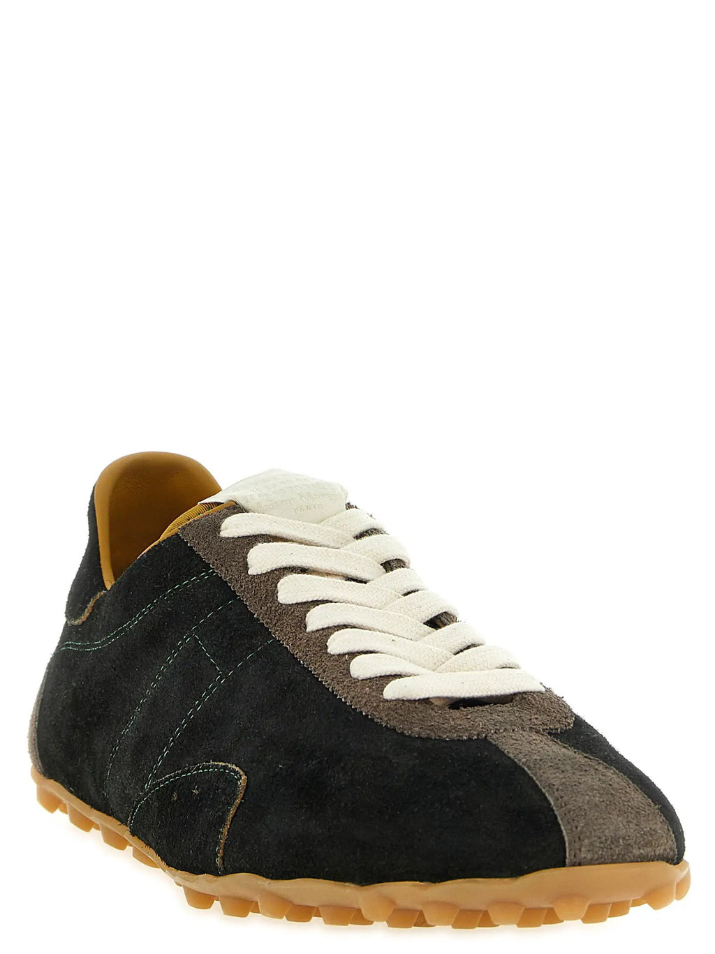 Baskets athlétiques Maison Margiela multicolores en cuir de veau