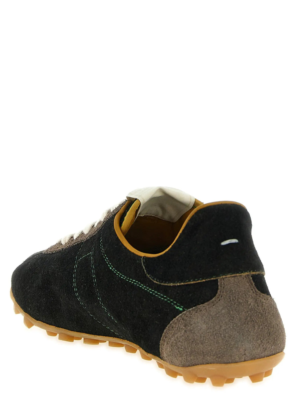 Baskets athlétiques Maison Margiela multicolores en cuir de veau
