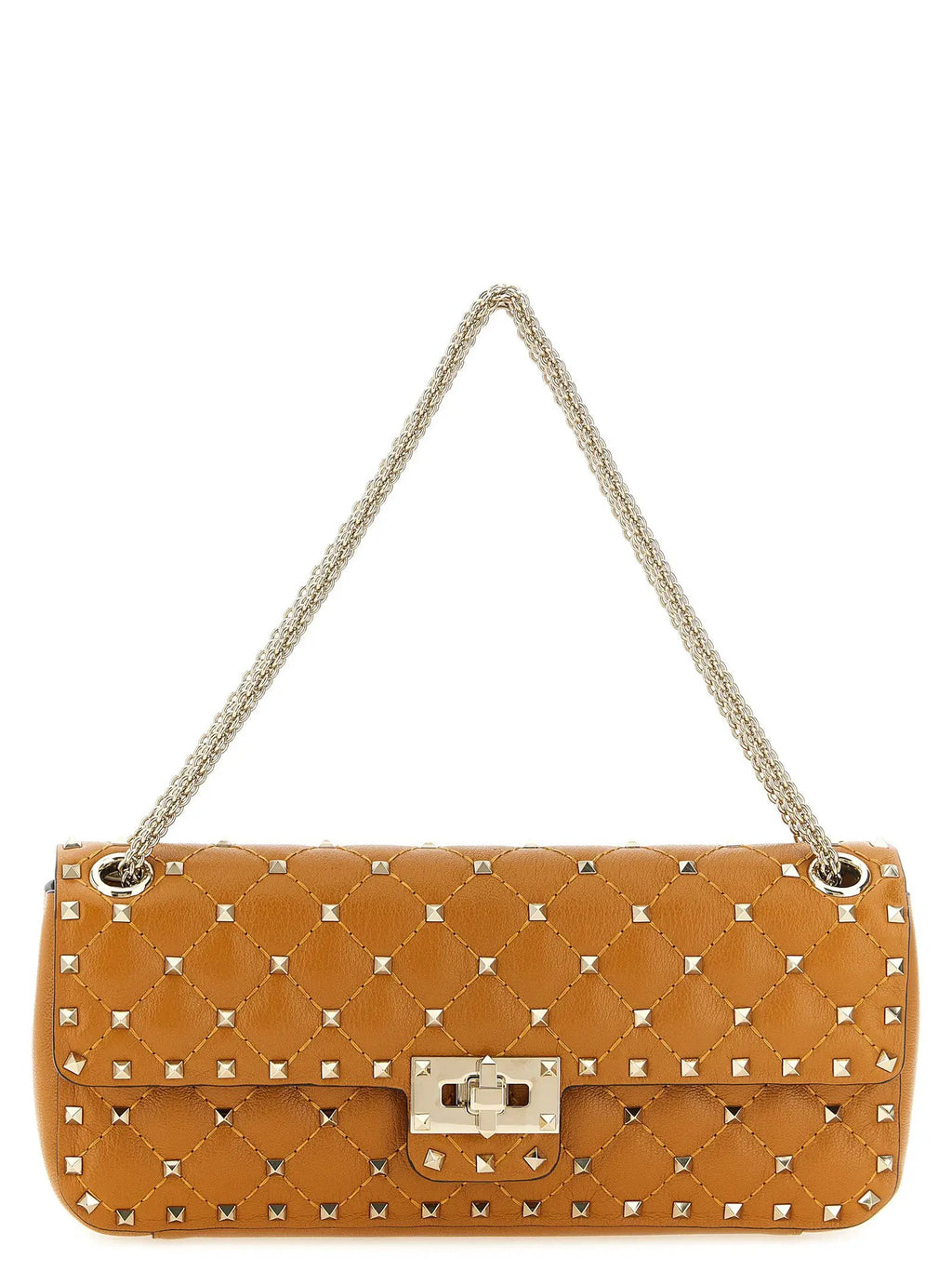 Sac porté épaule Valentino Garavani en chevreau orange