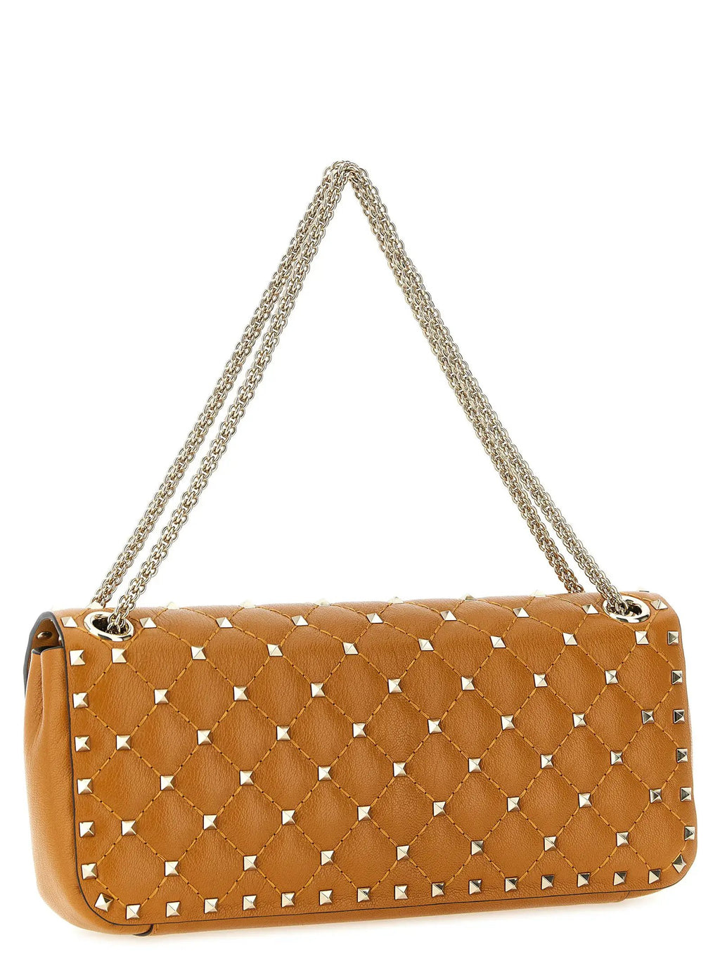 Sac porté épaule Valentino Garavani en chevreau orange