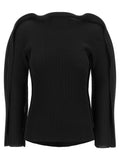Issey Miyake Issey Miyake Black Polyester Cardigan