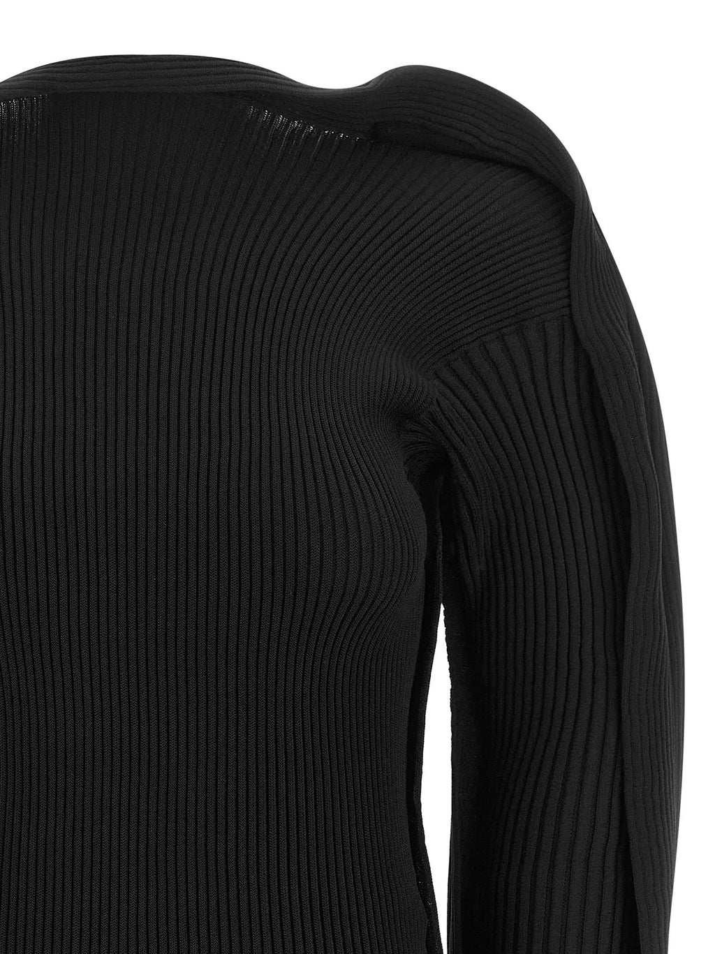 Issey Miyake Issey Miyake Black Polyester Cardigan