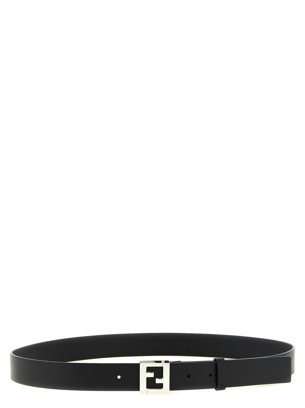 Fendi Fendi Black Calfskin Regular Belt