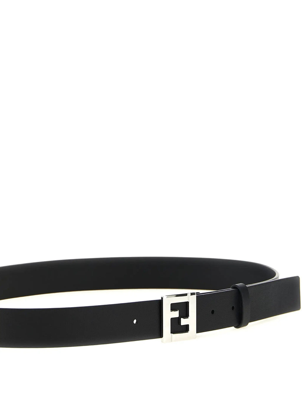 Fendi Fendi Black Calfskin Regular Belt