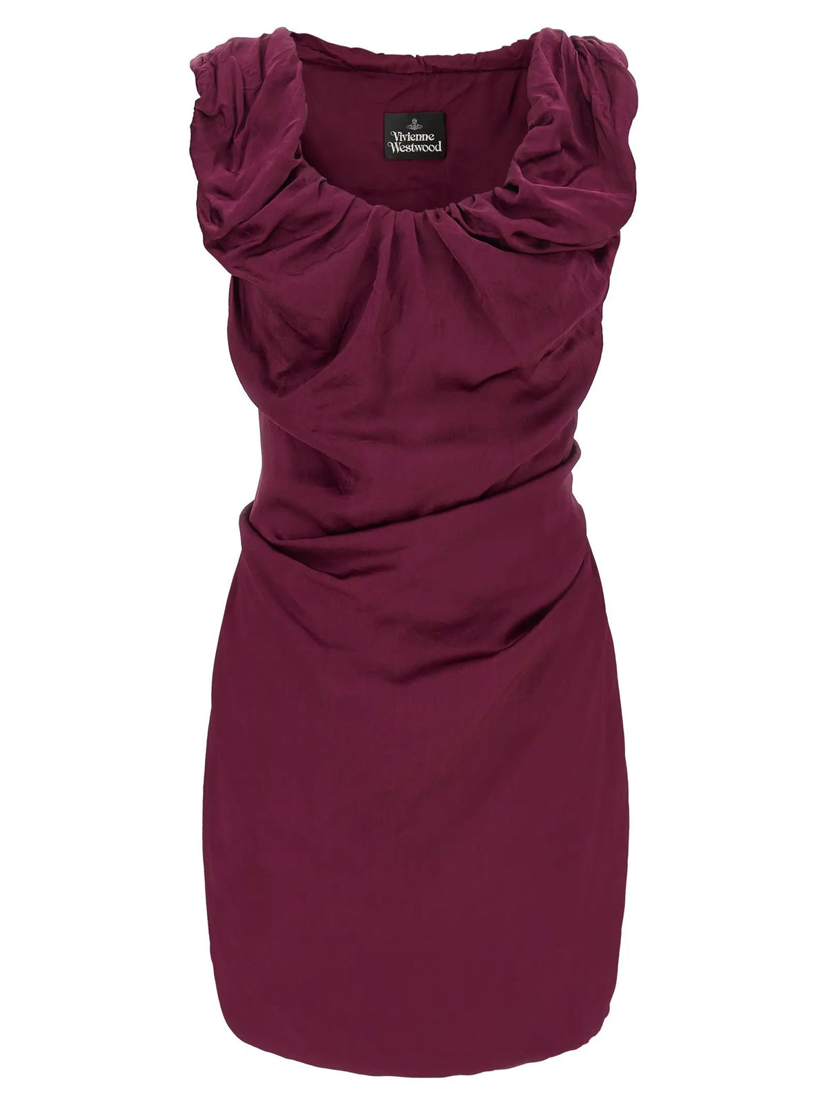 Vivienne Westwood Vivienne Westwood Bordeaux Viscose Short Dress