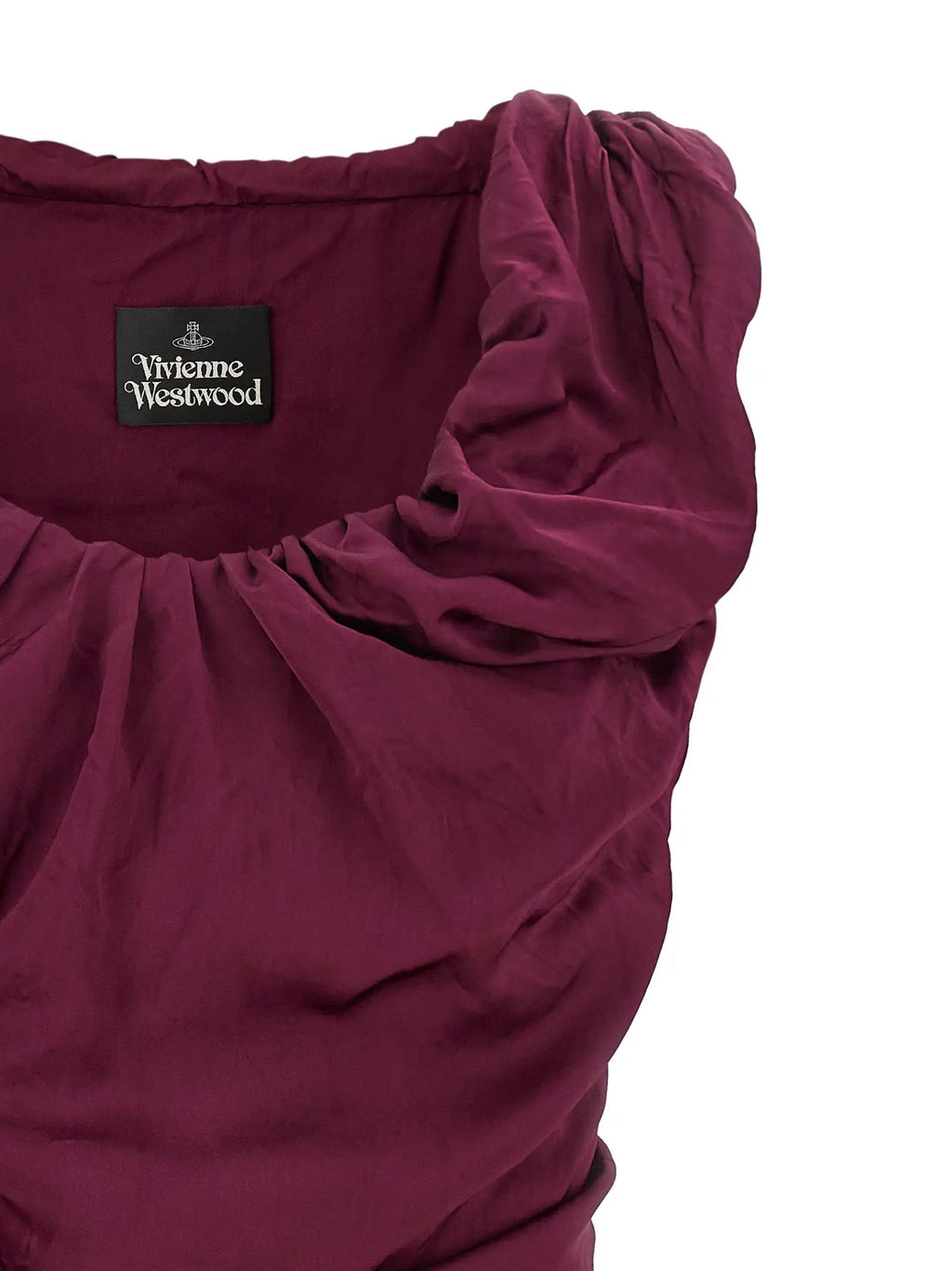 Vivienne Westwood Vivienne Westwood Bordeaux Viscose Short Dress