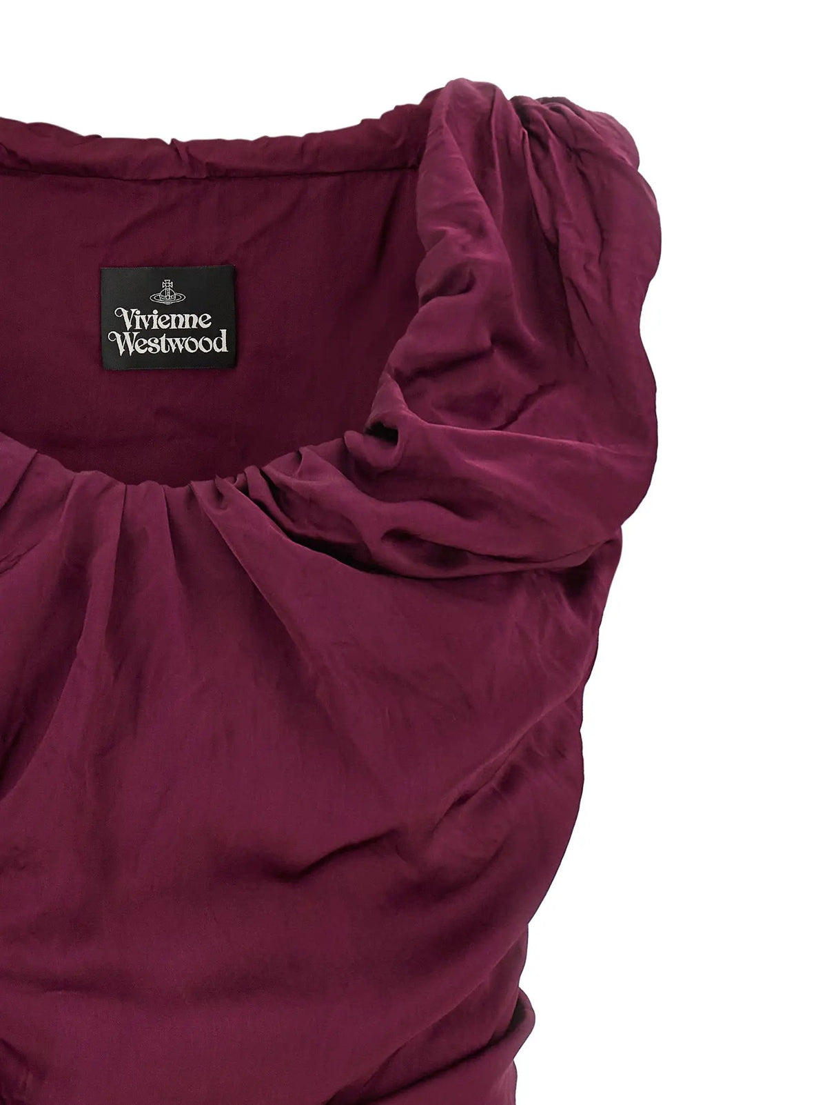 Vivienne Westwood Vivienne Westwood Bordeaux Viscose Short Dress