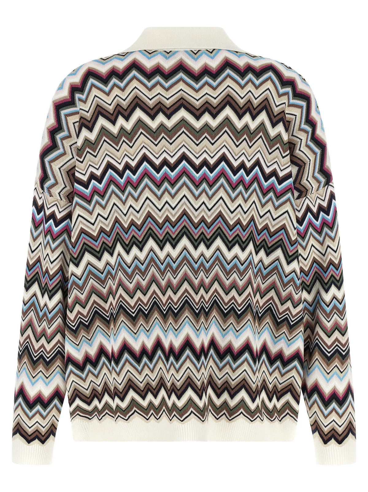 Missoni Multicolor Viscose Polo Shirt