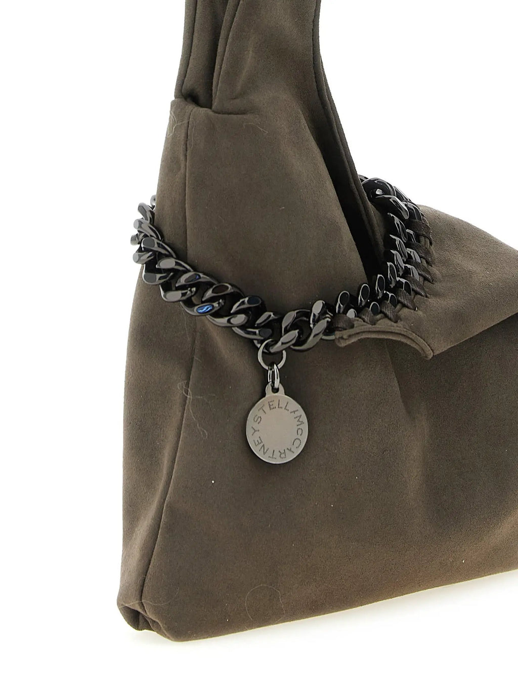 Sac à main en polyamide gris Stella McCartney