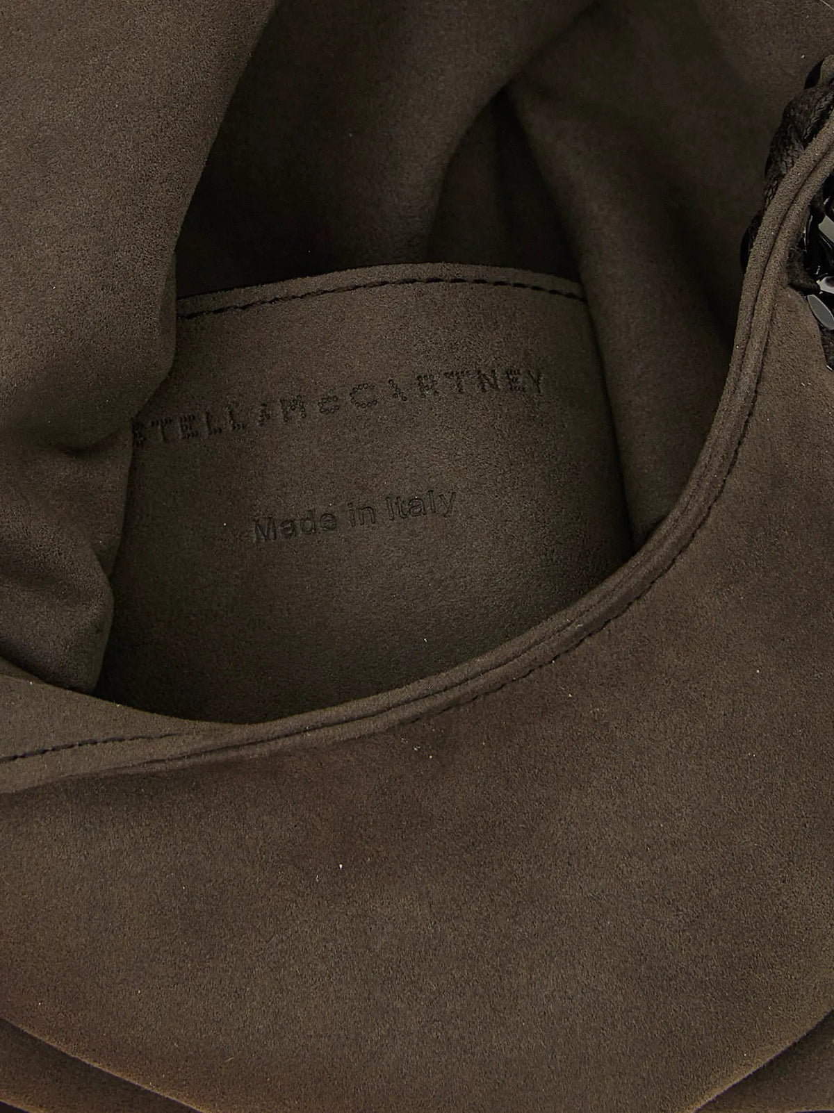 Sac à main en polyamide gris Stella McCartney