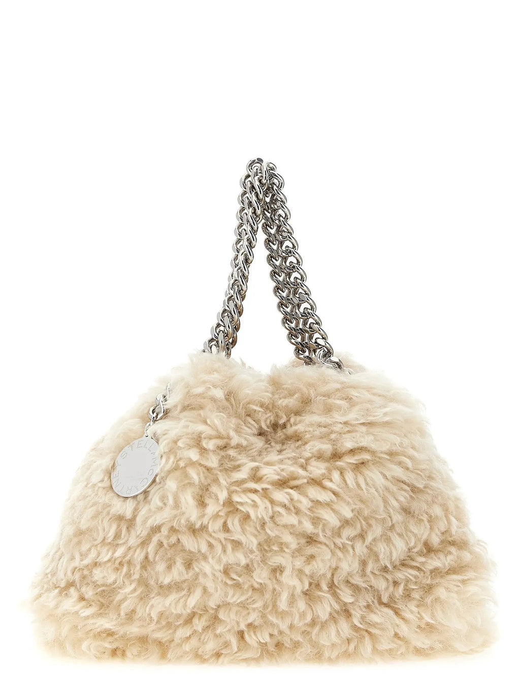 Sac à main Stella McCartney en polyester beige