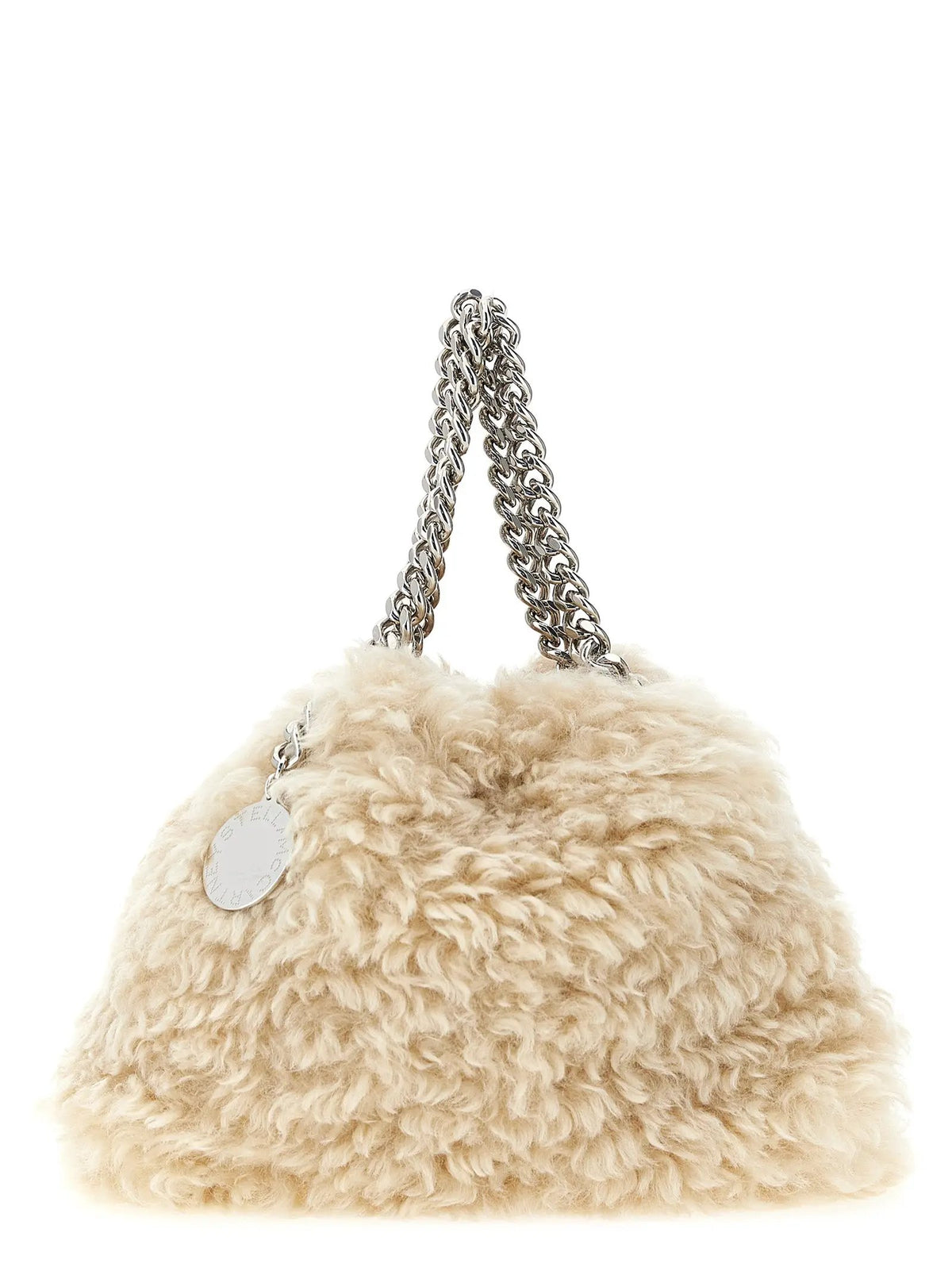 Sac à main Stella McCartney en polyester beige