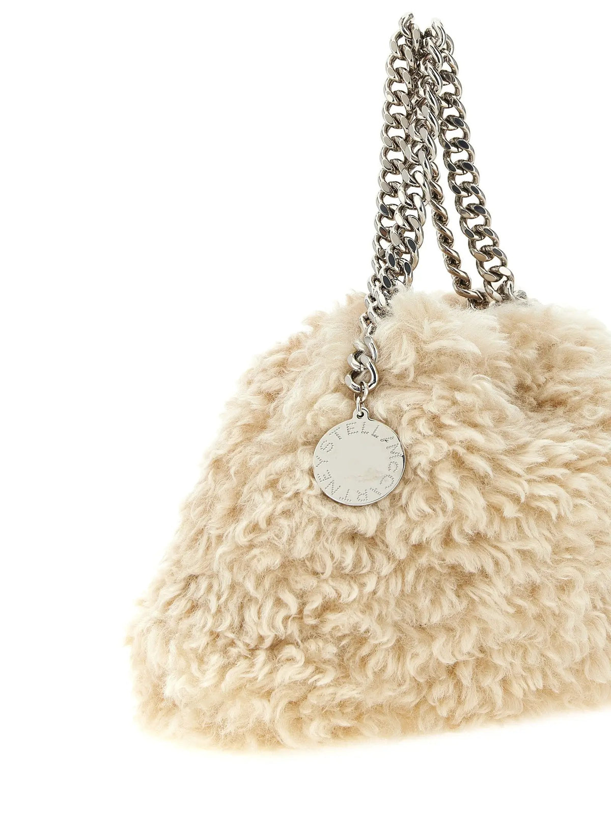 Sac à main Stella McCartney en polyester beige