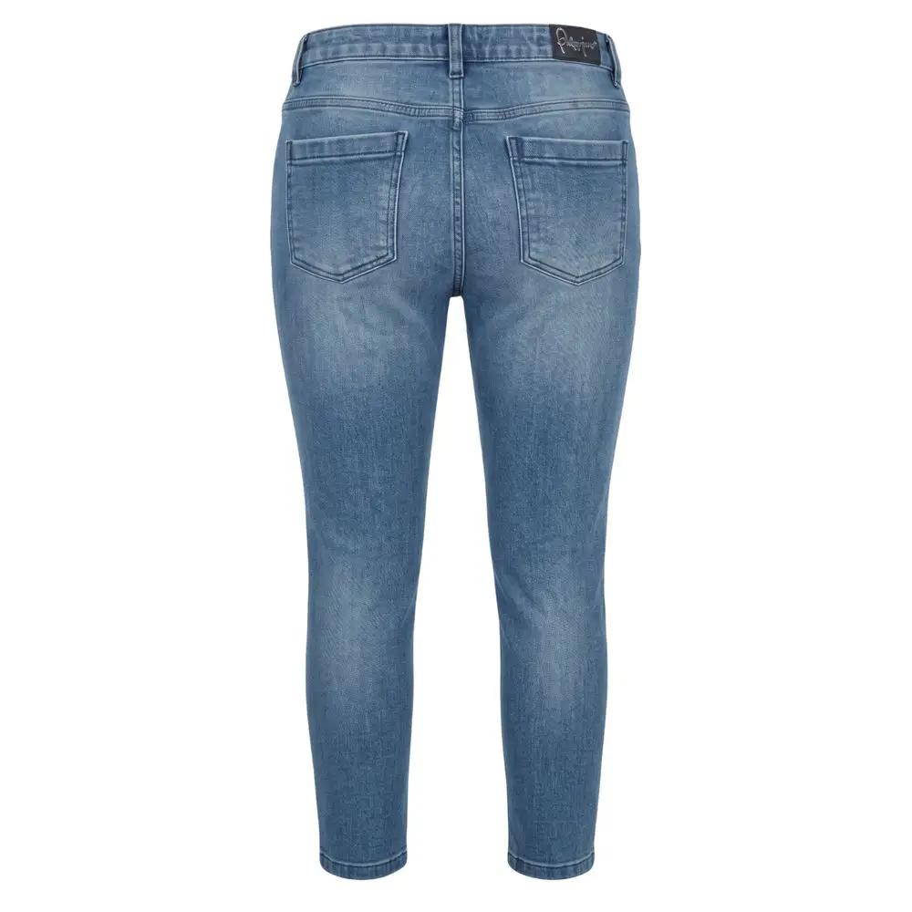 Philipp Plein Philipp Plein Blue Cotton Women Jean
