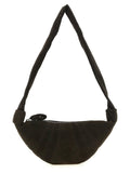 Sac bandoulière Lemaire en cuir d'agneau marron