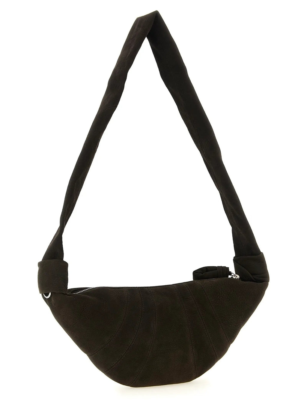 Sac bandoulière Lemaire en cuir d'agneau marron