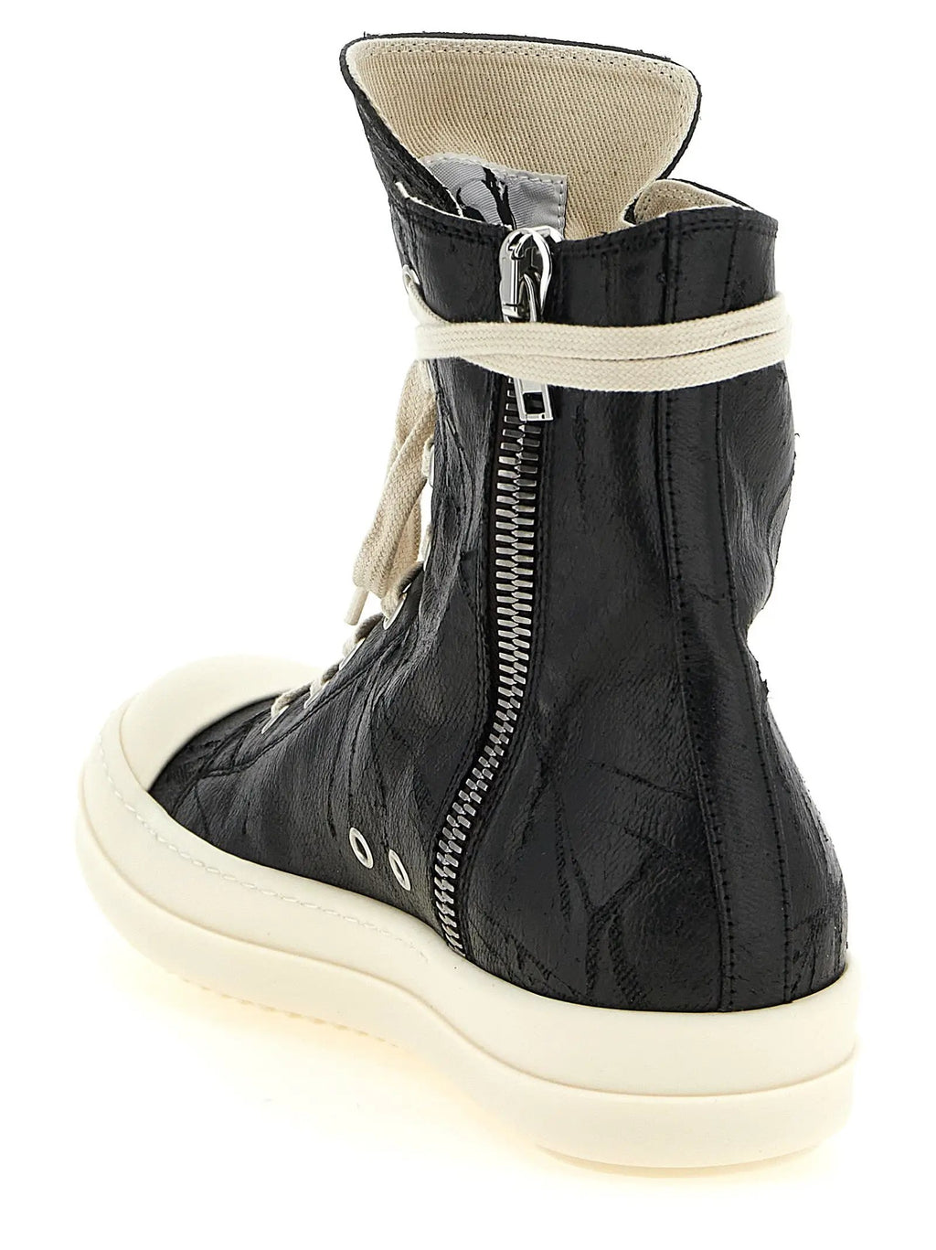 Baskets montantes DRKSHDW en coton noir
