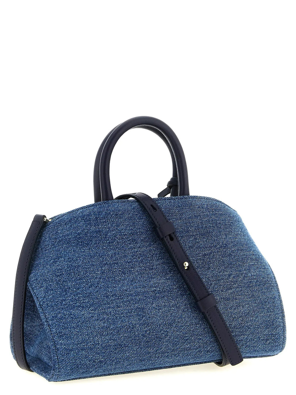 Sac à main en tissu bleu Ferragamo