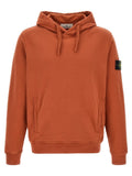 Sweat-shirt Stone Island en coton orange