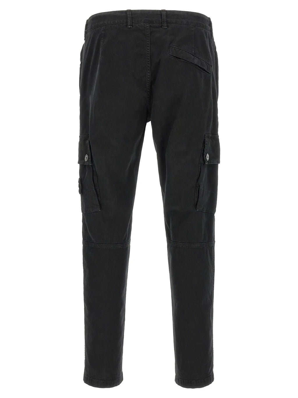 Stone Island Stone Island Black Cotton Cargo Pants