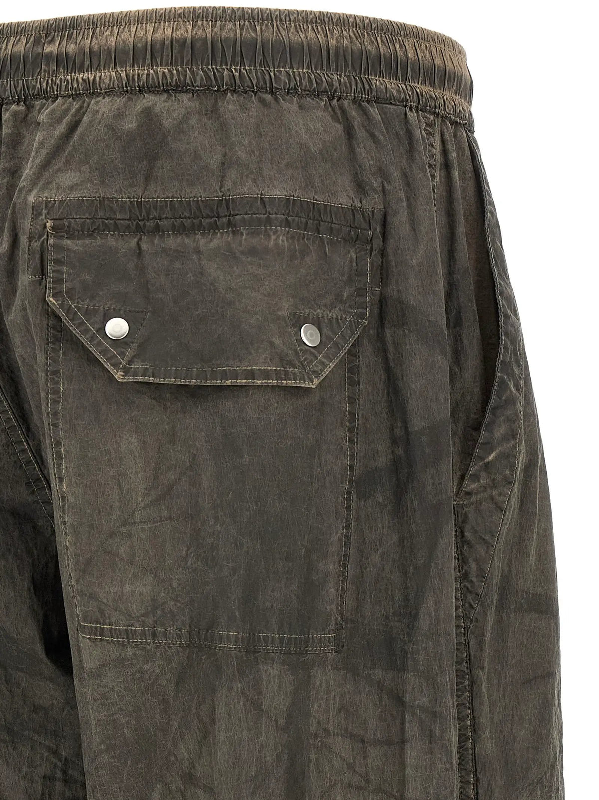 Pantalon décontracté Stone Island en polyamide gris