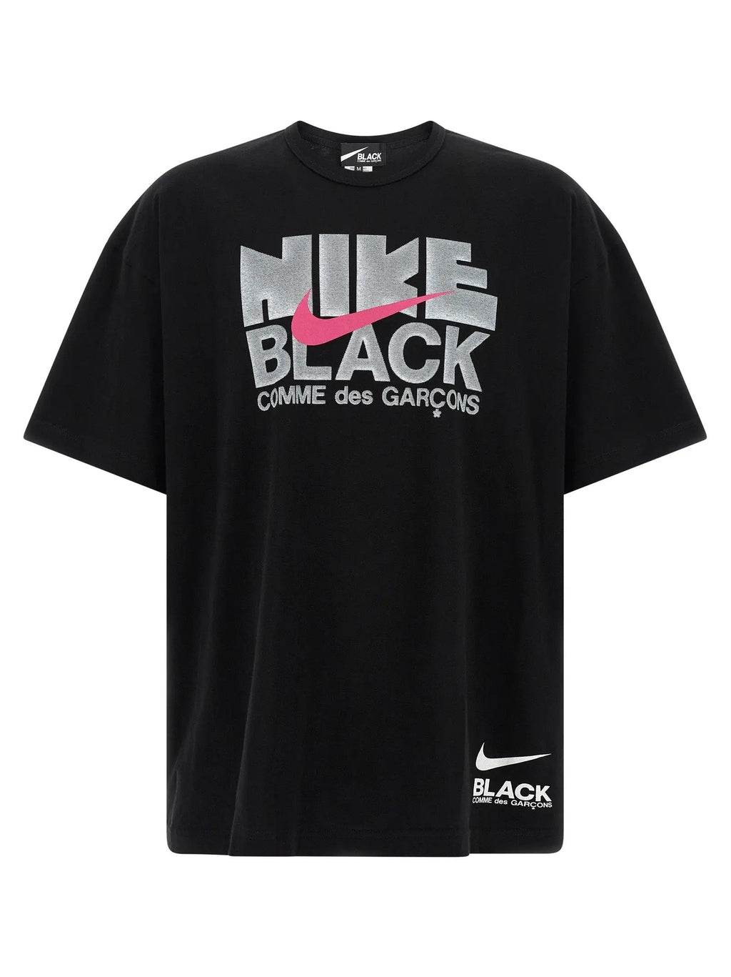 T-shirt en coton noir Comme des Garçons