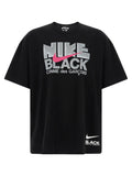 T-shirt en coton noir Comme des Garçons