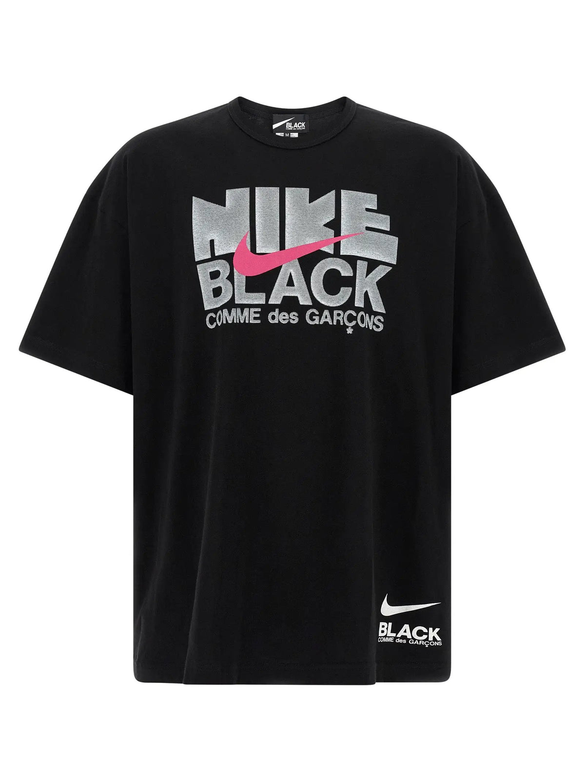 T-shirt en coton noir Comme des Garçons