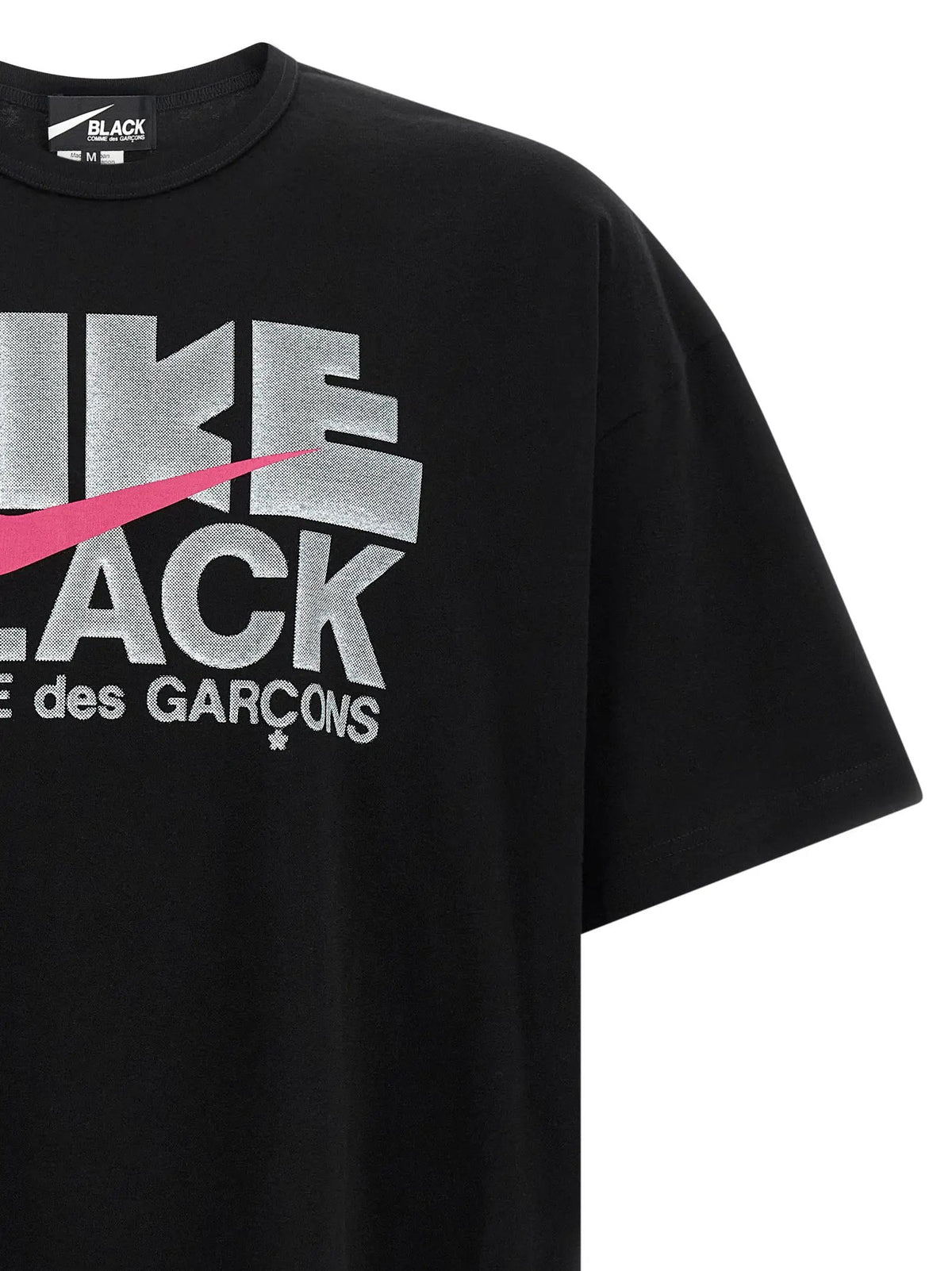 T-shirt en coton noir Comme des Garçons