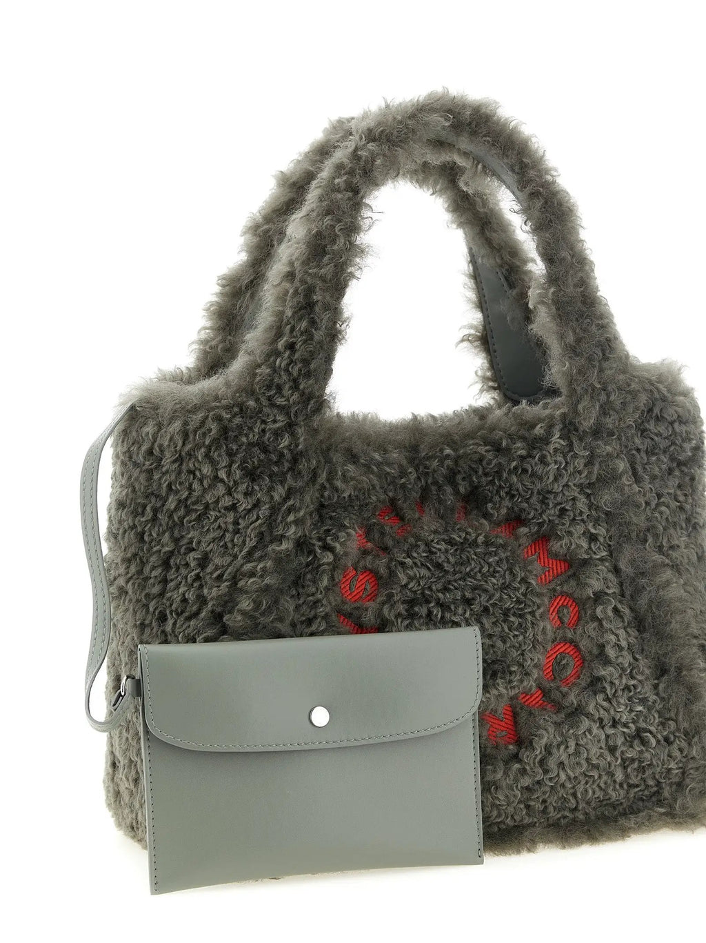 Sac fourre-tout Stella McCartney en polyester gris