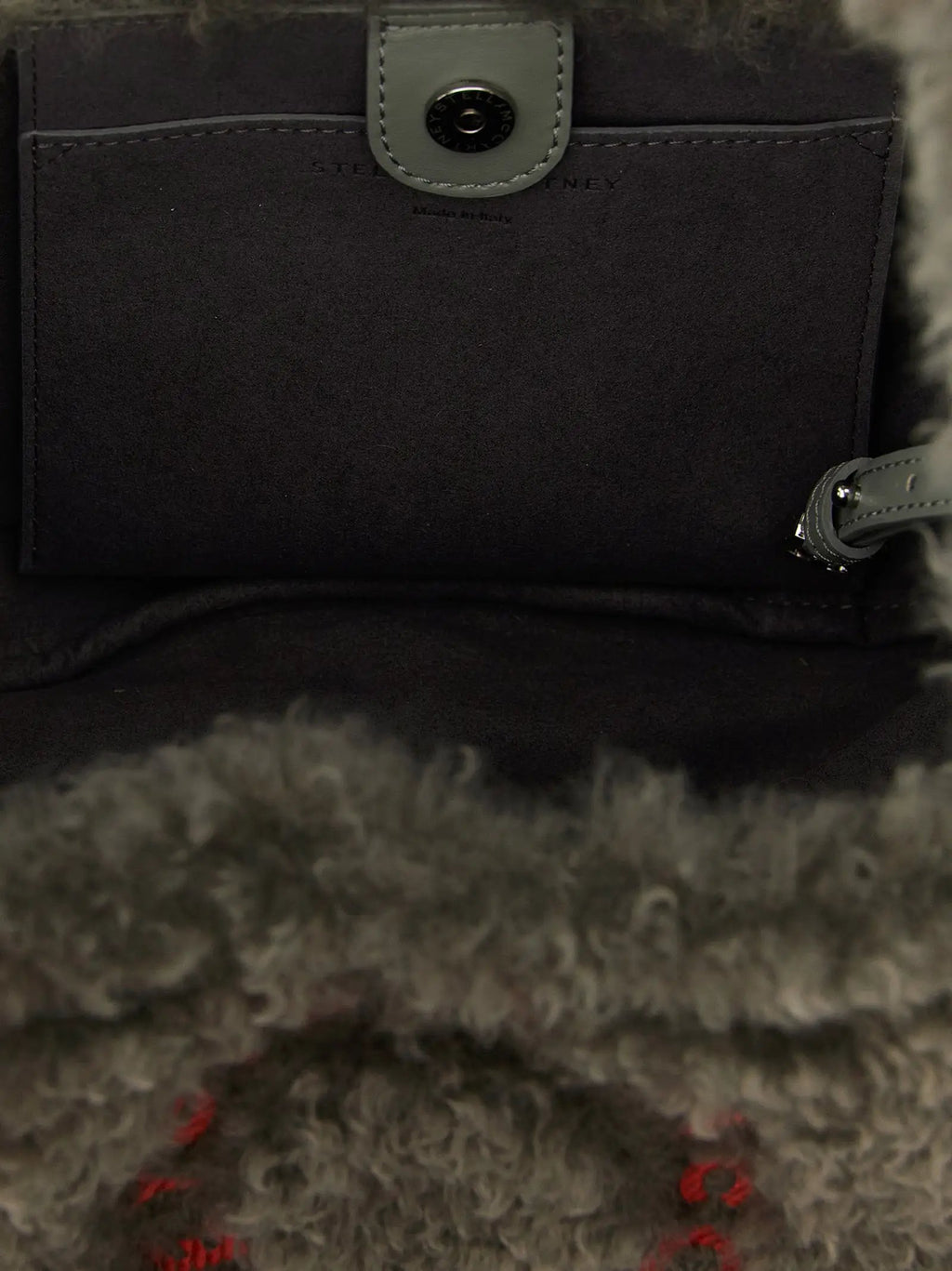 Sac à bandoulière Stella McCartney gris en polyester