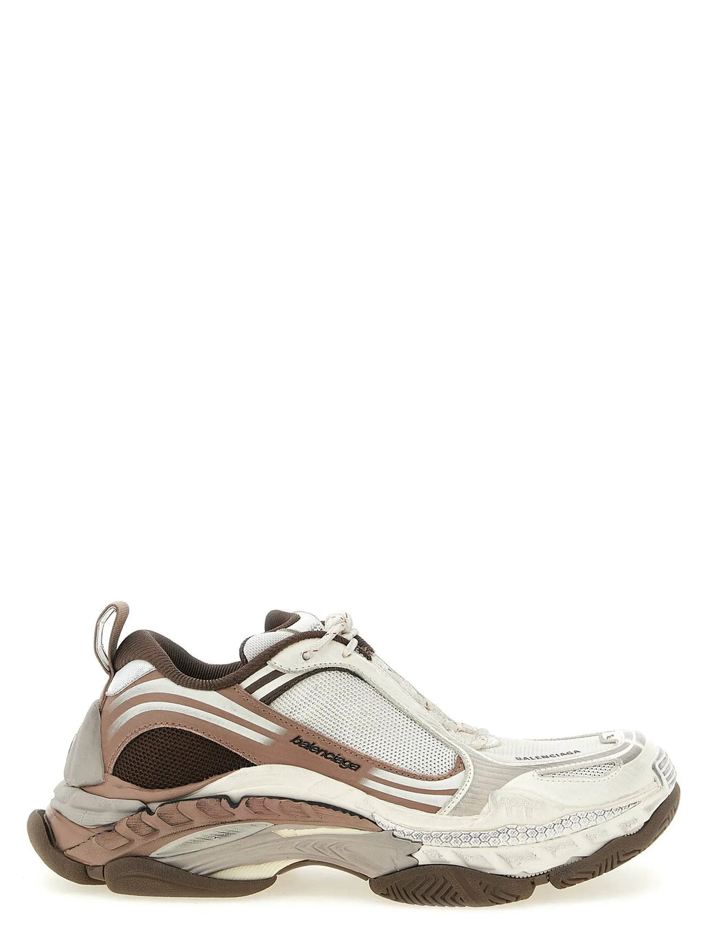 Baskets athlétiques Balenciaga marron en polyéthylène