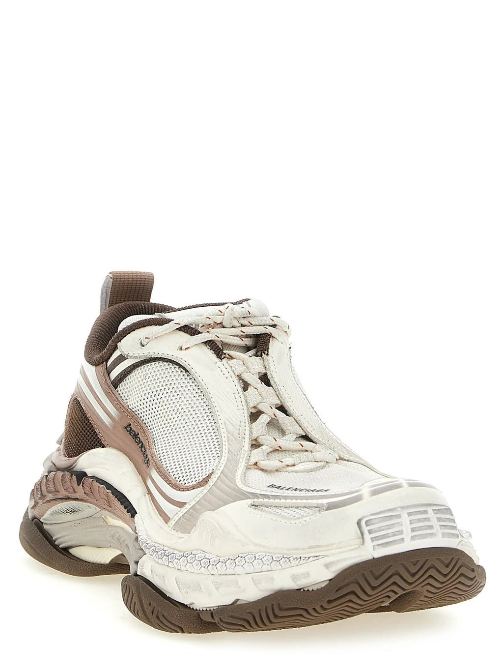 Baskets athlétiques Balenciaga marron en polyéthylène