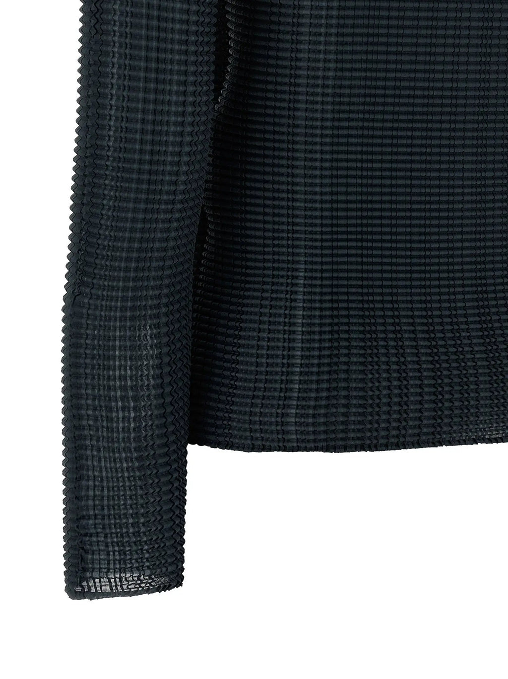 Cardigan Issey Miyake en polyester bleu
