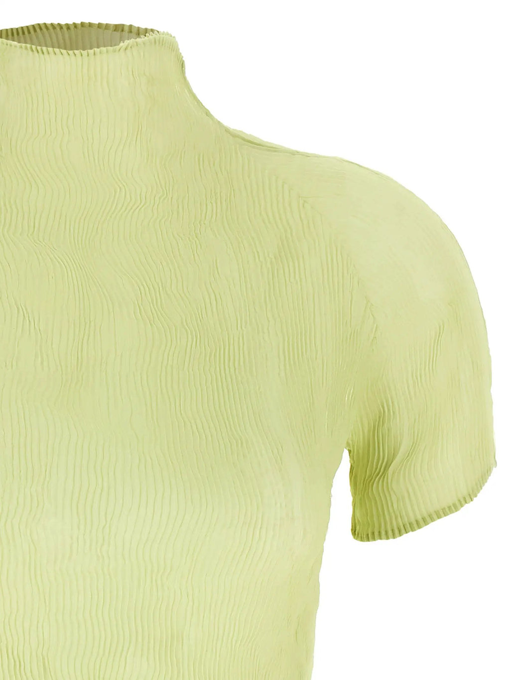 T-shirt Issey Miyake en polyester bicolore
