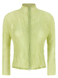 Cardigan Issey Miyake en polyester bicolore