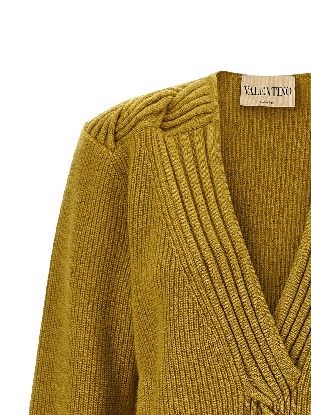 Cardigan Valentino Garavani multicolore en laine vierge