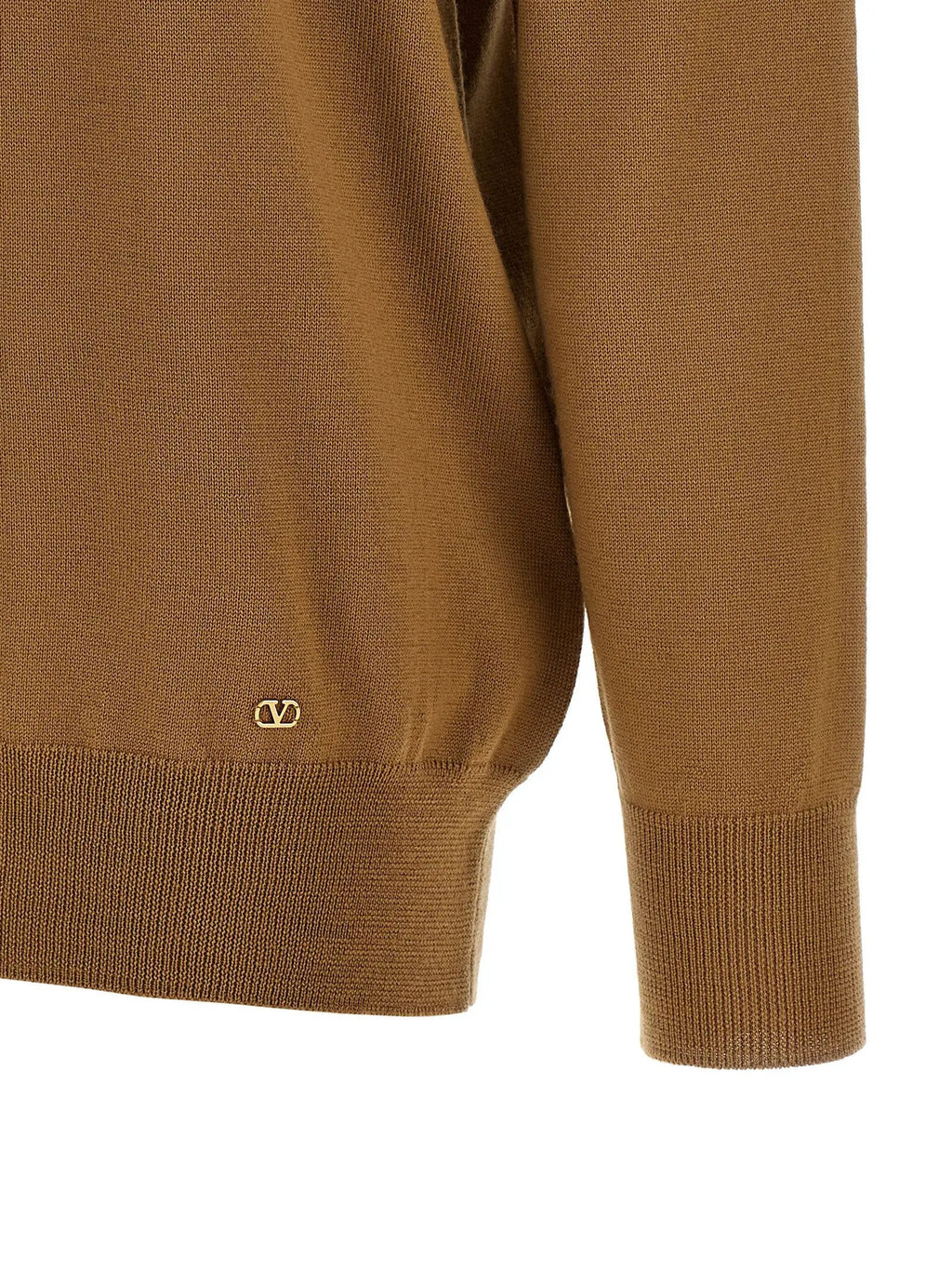 Valentino Garavani Brown Cashmere Cardigan