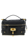 Sac porté épaule Chloé en cuir de buffle noir