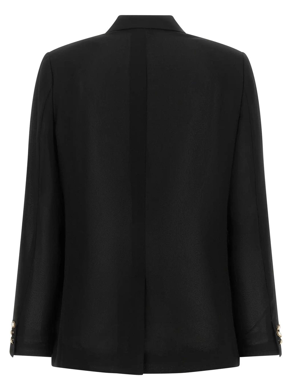 Blazer Comme Des Garçons en polyester noir