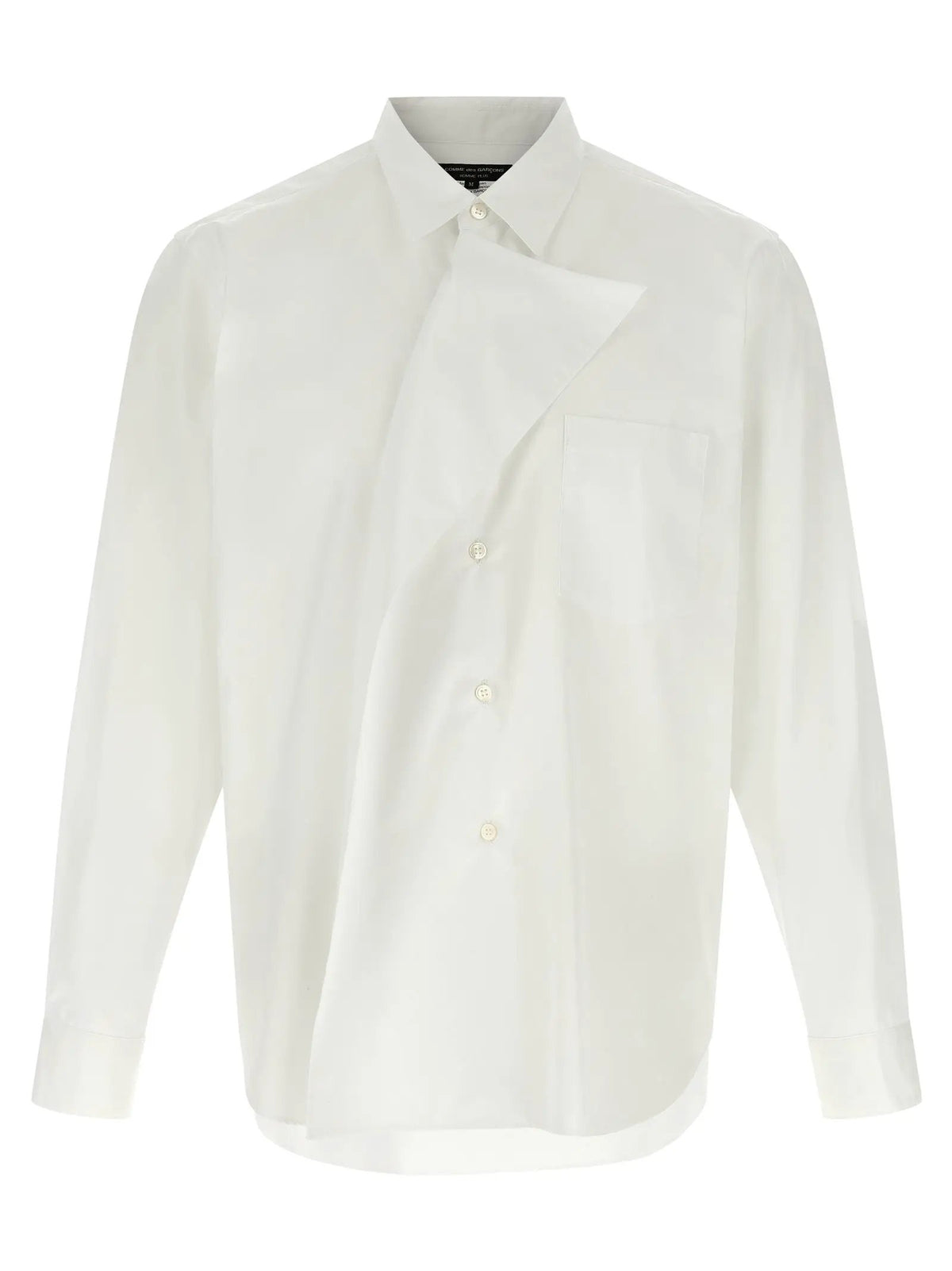 Chemisier en coton blanc Comme des Garçons