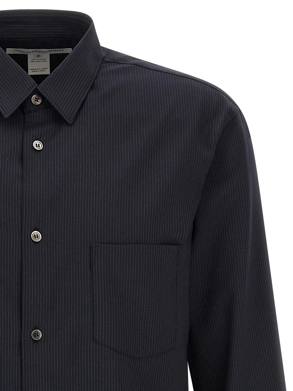Chemisier bleu en polyester Comme Des Garçons