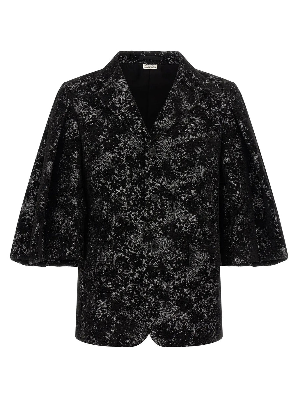 Blazer Comme Des Garçons en polyester noir