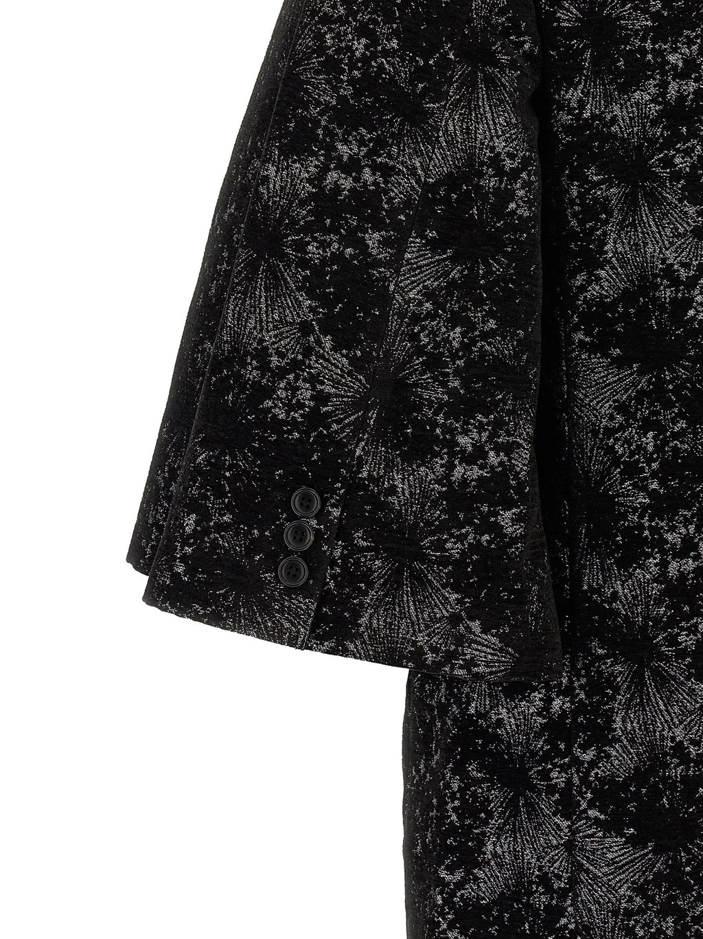 Blazer Comme Des Garçons en polyester noir