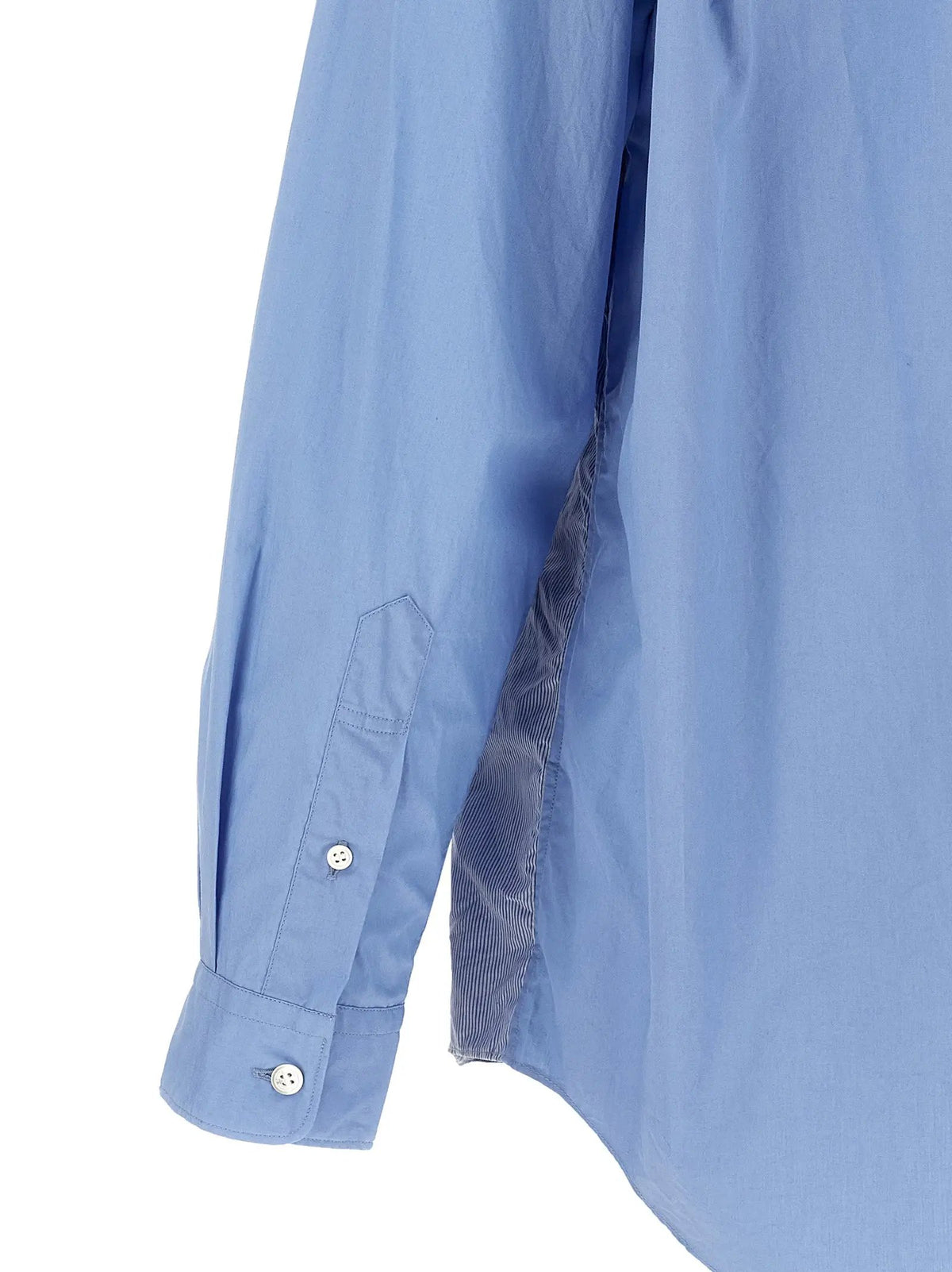 Chemise en coton bleue Comme des Garçons