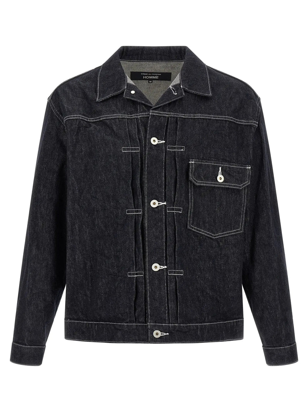 Veste en jean en coton bleu Comme des Garçons