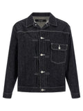 Veste en jean en coton bleu Comme des Garçons